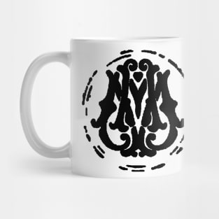 Original pocket logo Black MM- RowdyRathi Mug